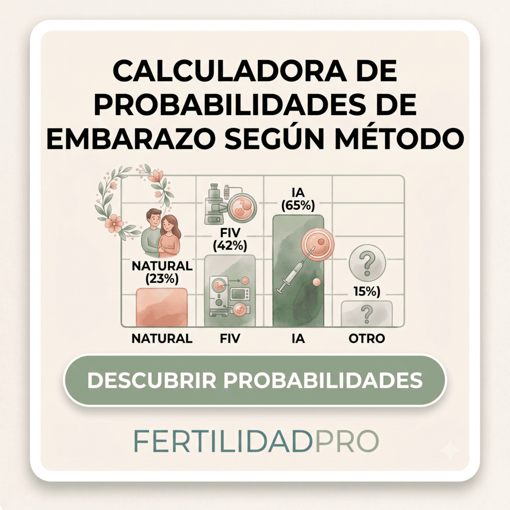 calculadora de probabilidad de embarazo interactiva