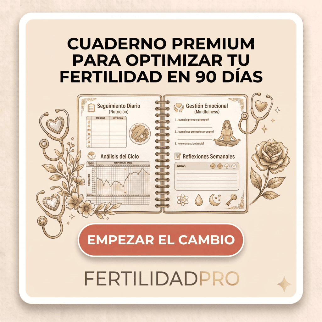 Cuaderno de fertilidad para optimizar tu fertilidad en 90 días