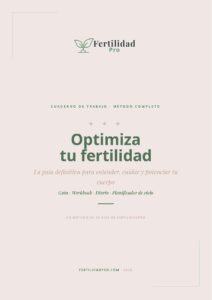 Cuaderno para optimizar tu fertilidad: portada