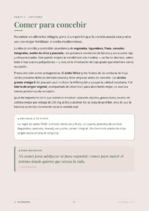 Cuaderno para optimizar tu fertilidad: comer para concebir: nutrición