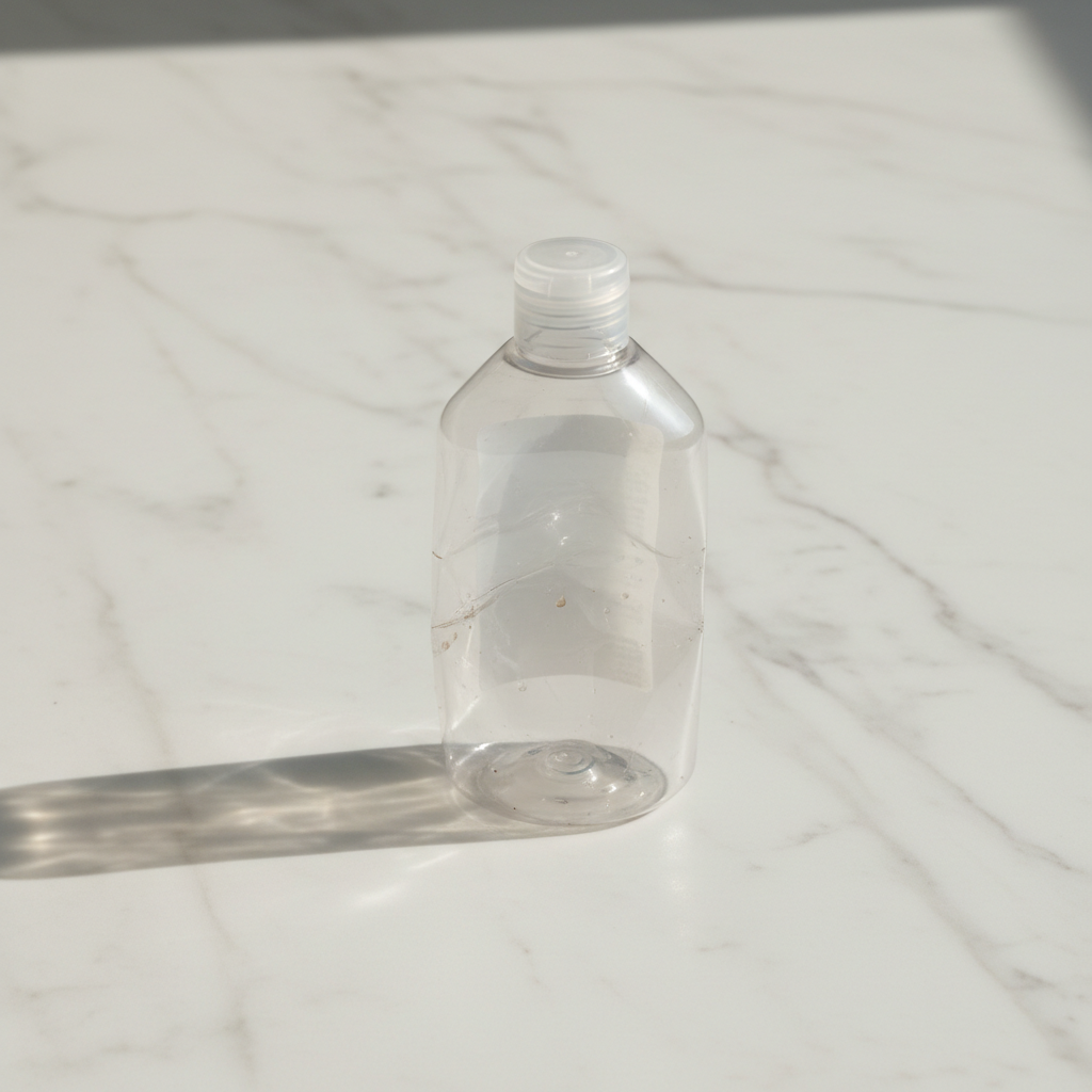 disruptores endocrinos — plastic cosmetic bottle