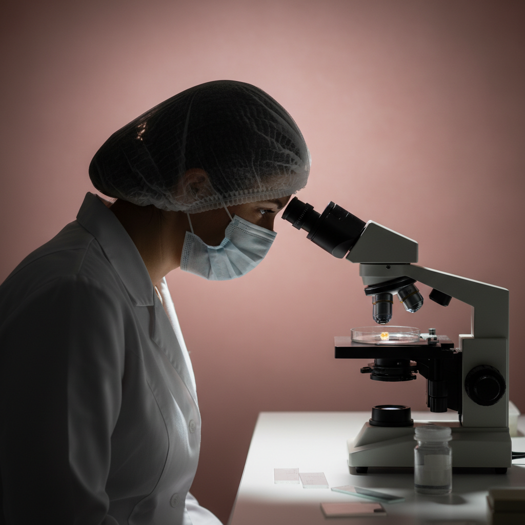 óvulo real — Óvulo real al microscopio: cómo se recupera y qué revela su aspecto